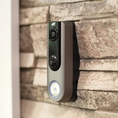 Mobile doorbell security camera